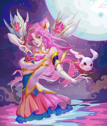 刷到海外朋友发来的星守卡莎同人图，我才发现：原来他们连游戏皮肤都加载不出来