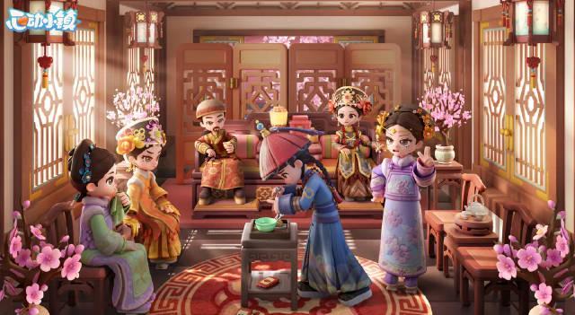 刷到《心动小镇》和《甄嬛传》联动的消息，我连夜给海外闺蜜打电话：这波回忆杀太狠了！