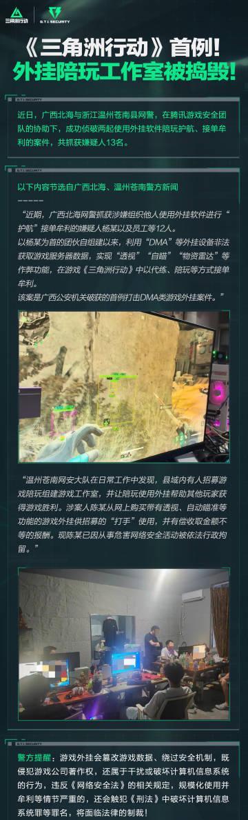 《三角洲行动》外挂陪玩工作室被捣毁！海外玩家如何用Sixfast稳定连接国服？