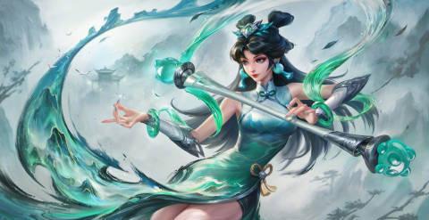 刷到LOL新皮肤时我正熬夜赶工,看到‘熊猫娃娃拉克丝’突然想起留学时卡成PPT的团战